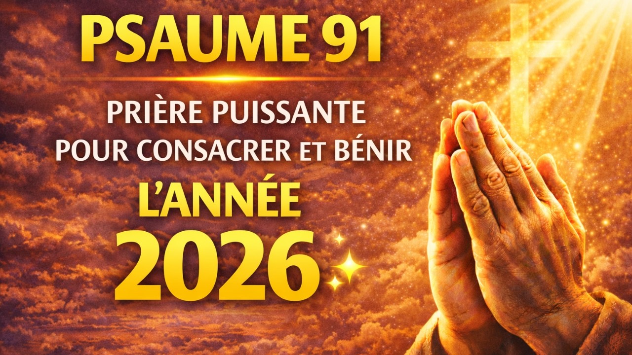 PSAUME 91 – Prière puissante pour consacrer et bénir l’année 2026 ✨