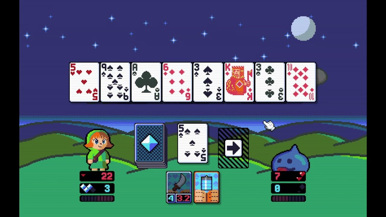 Solitaire Battle - Playthrough Pt.1 - Jack Difficulty