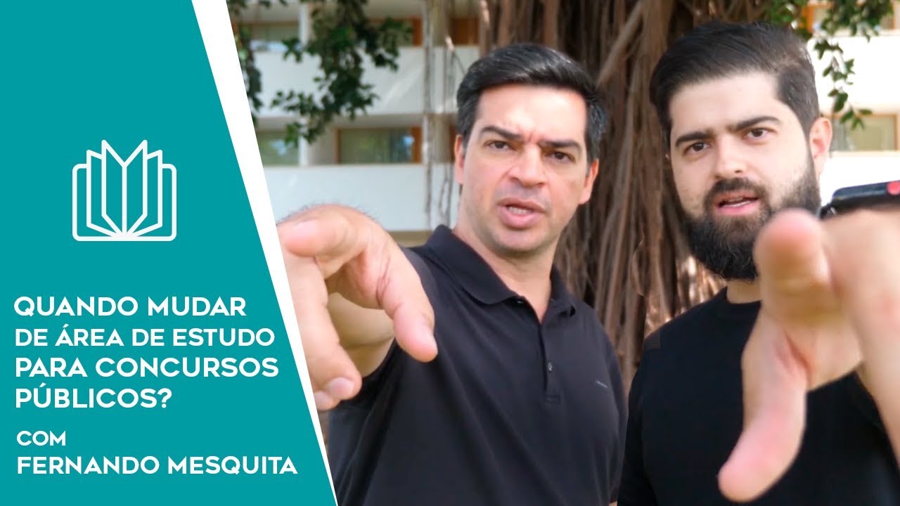 Quando mudar de área de estudo para concursos públicos?