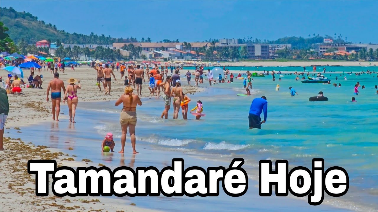 Tamandaré Pernambuco 23 De Novembro De 2025 Muita Gente Nas Praias Restaurante Esquina Do Chefe