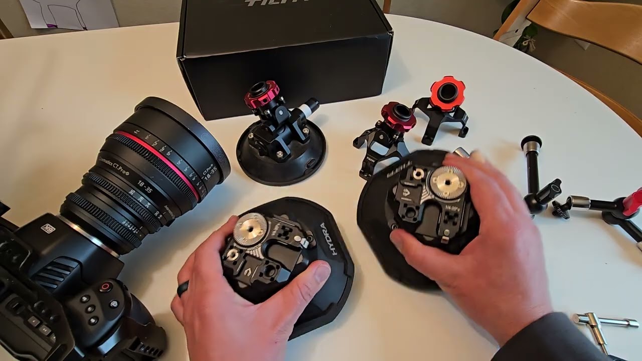 My Experience with the tilta Hydra automatic suction cups.