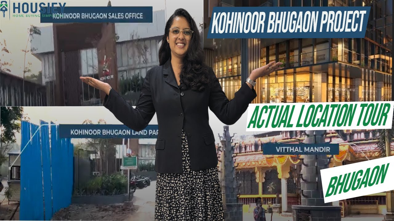 Kohinoor Group Bhugaon Pune | Actual Location Tour | Kohinoor Bhugaon New Project
