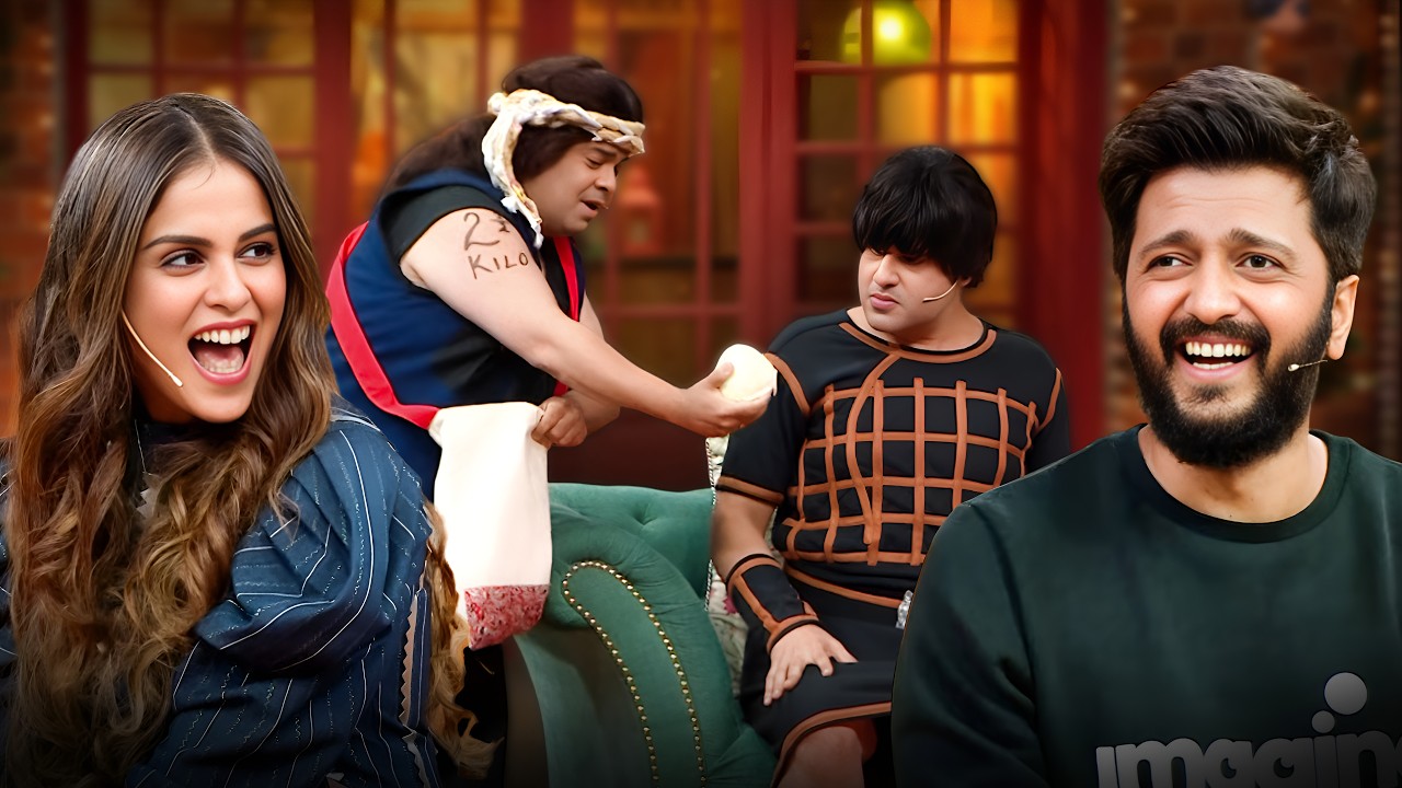 Dharam Paaji & Sunny Deol’s EPIC Comedy Night fr. Riteish Deshmukh And Genelia D'Souza | TKSS S2