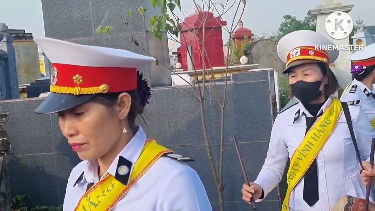 Lễ tiếp linh và Hạ huyệt. CCB. HÀ THANH BÌNH Thọ 63t . tại Quê nhà