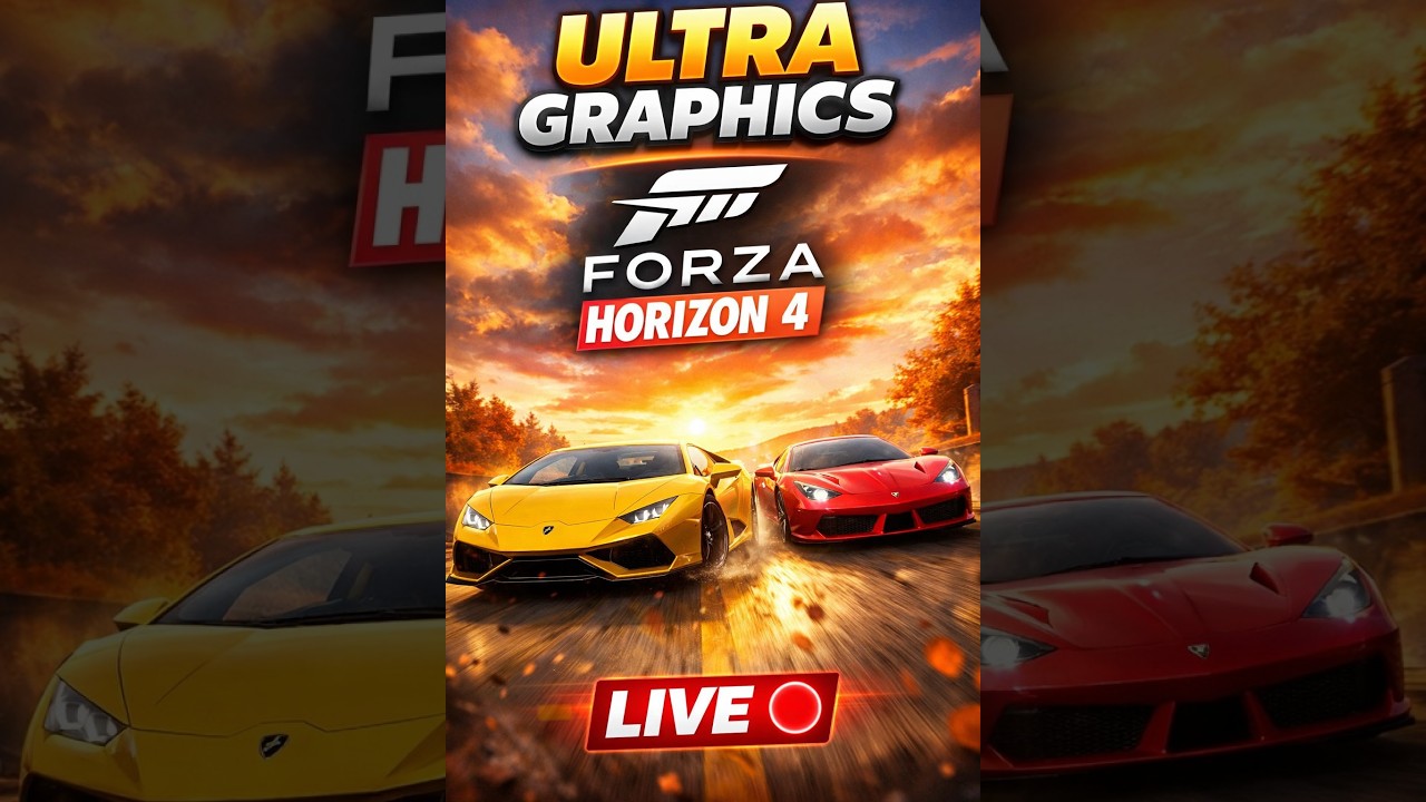 FORZA HORIZON 4 MAX GRAPHICS LIVE 🚗🔥 | ULTRA SETTINGS | INSANE CAR GAMEPLAY