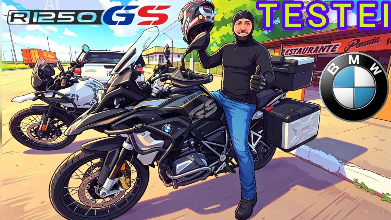 BMW R 1250 GS TESTE RIDE 