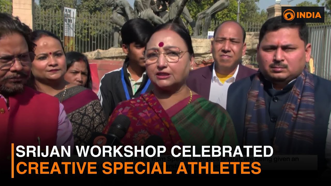 Srijan workshop celebrated creative special athletes | Match Point