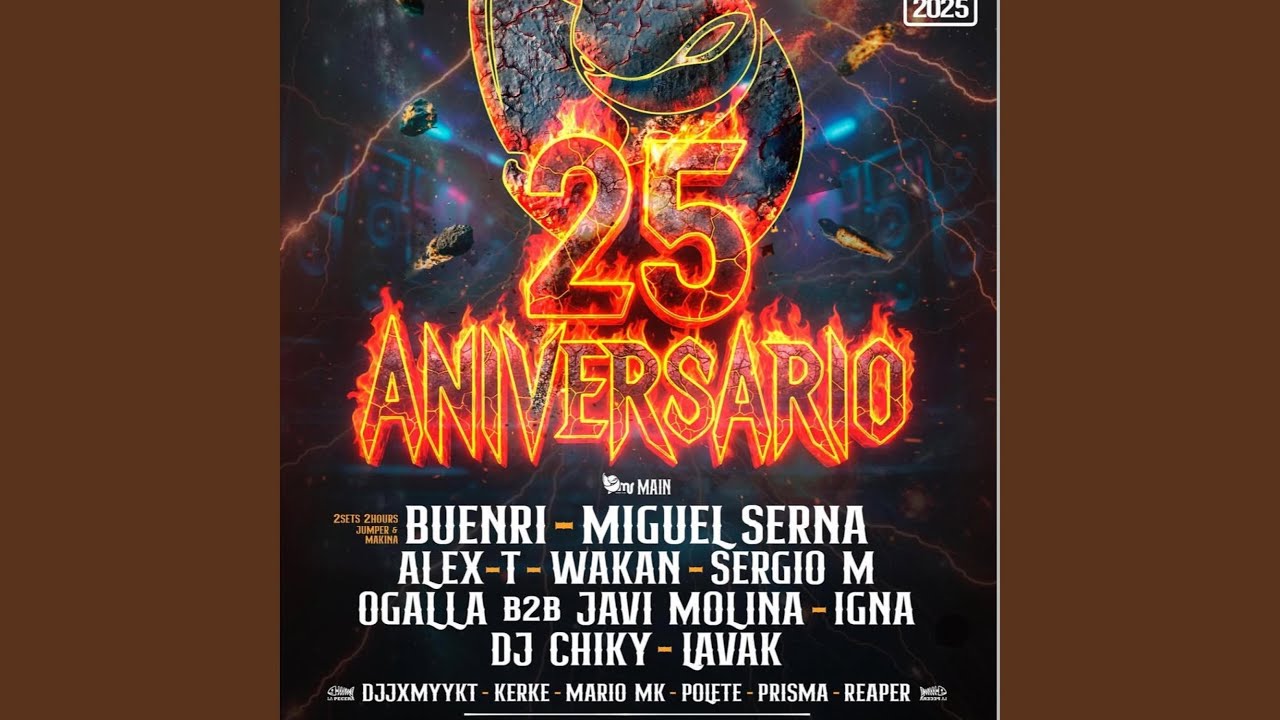 |25 ANIVERSARIO MR DANCE CLUB| ¥DEEJAY_POLETE¥