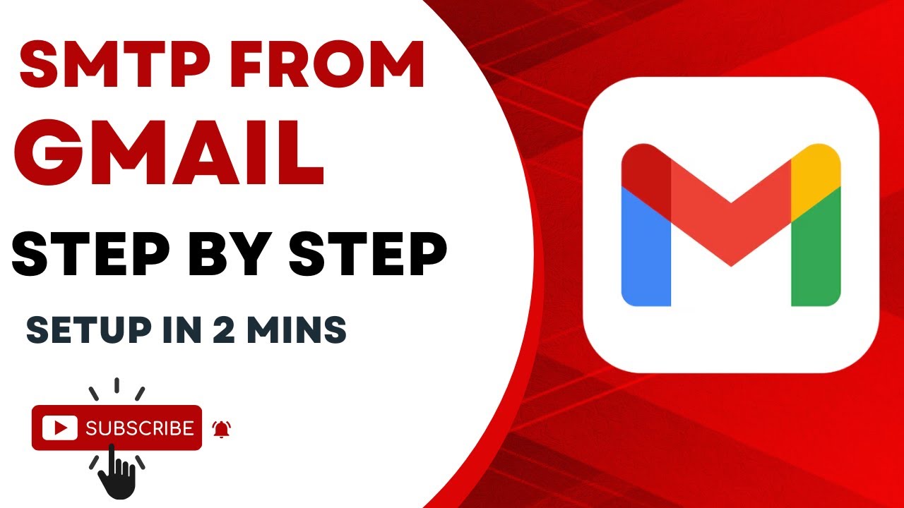 🚀 Как настроить SMTP в Gmail за 2 минуты &mdash; обновленное видео