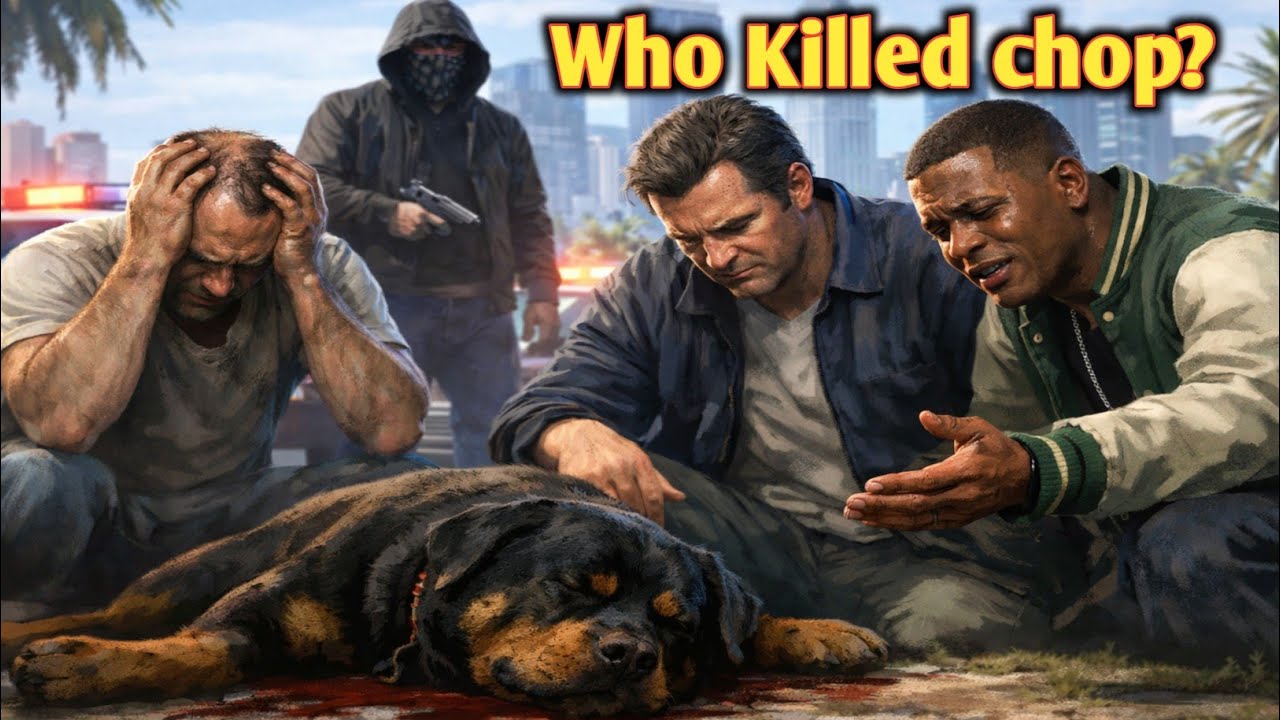 Who Killed Chop||Franklin||Chop Shin-chan|GTA 5 