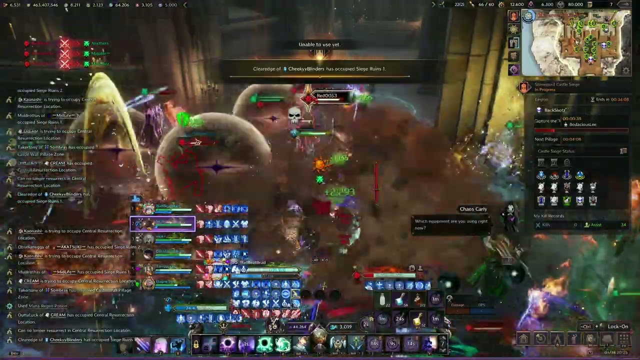 Throne & Liberty|NA West Siege Oblivion|Milk and The last Ronins|Oracle
