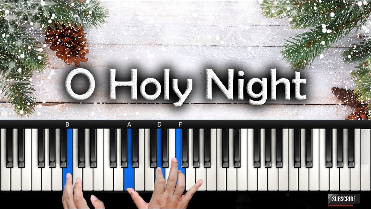 Belajar Piano O Holy Night | Christmas Project | Rohani Piano Keyboard