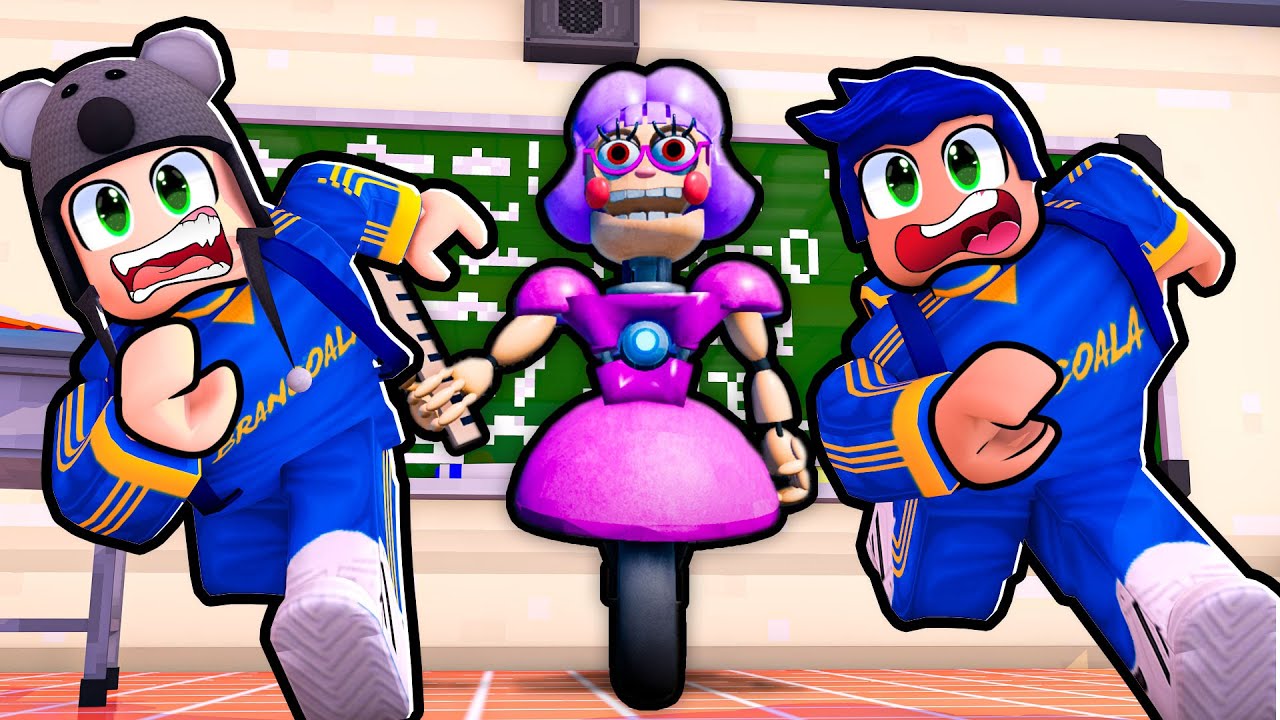CUIDADO COM A PROFESSORA ANIMATRONIC NO ROBLOX - Brancoala Games