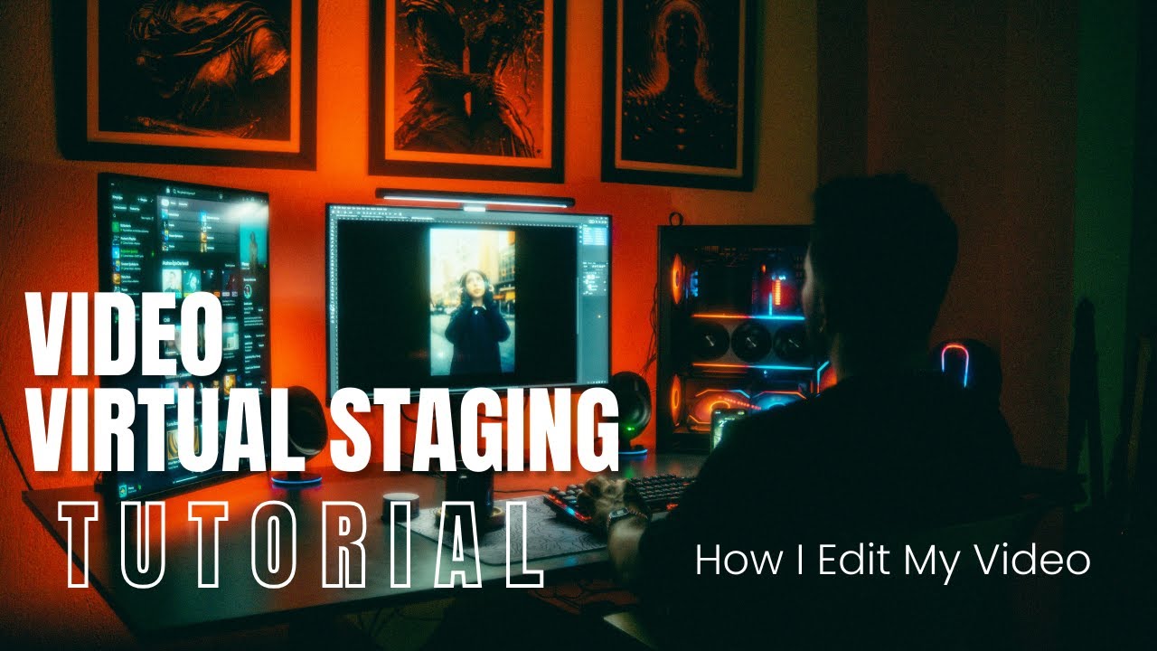 How I virtiually stage videos using AI