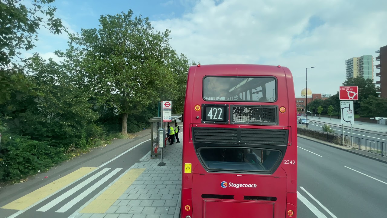 London Bus Route 96 Upper Deck Front View (Thomas Street towards Bluewater) [19743]