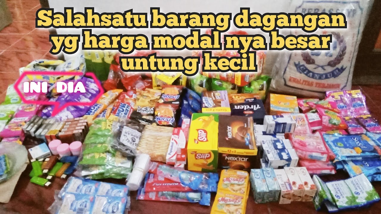 UNBOXING || BARANG YG WAJIB ADA DI WARUNG MESKIPUN MODAL BESAR  UNTUNG NYA KECIL 