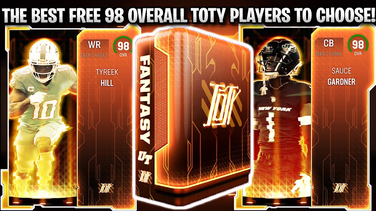 THE BEST FREE 98 OVERALL TOTY PLAYERS TO PICK! | MADDEN 23 ULTIMATE TEAM