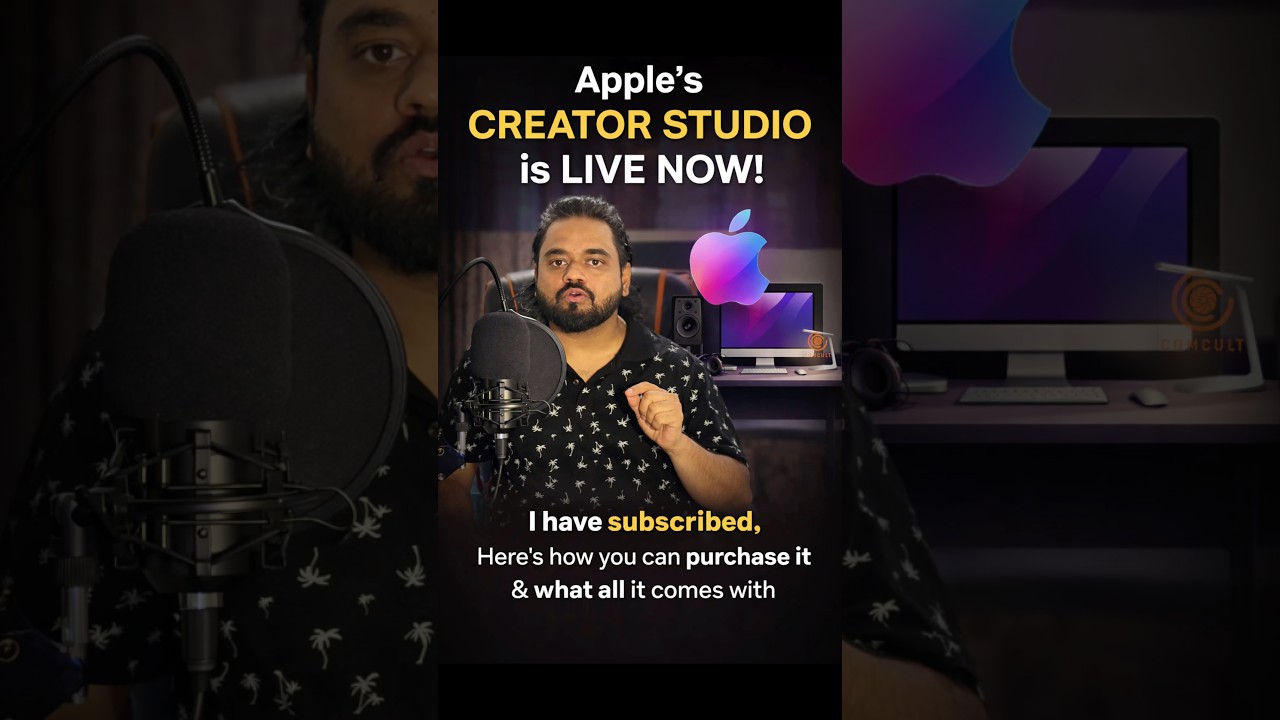 Apple&rsquo;s Creator Studio is live and available in App store | FCP 12 and more | #finalcutpro #editing