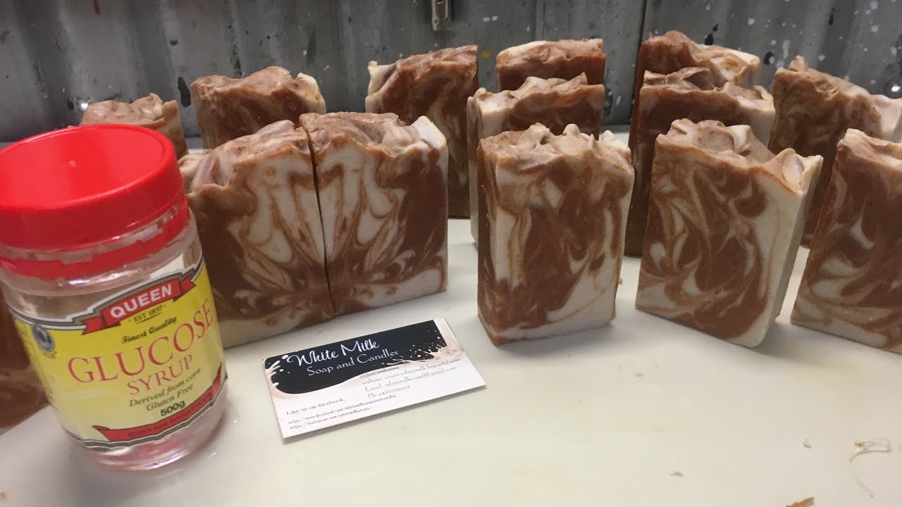 Cold process soap making, with 