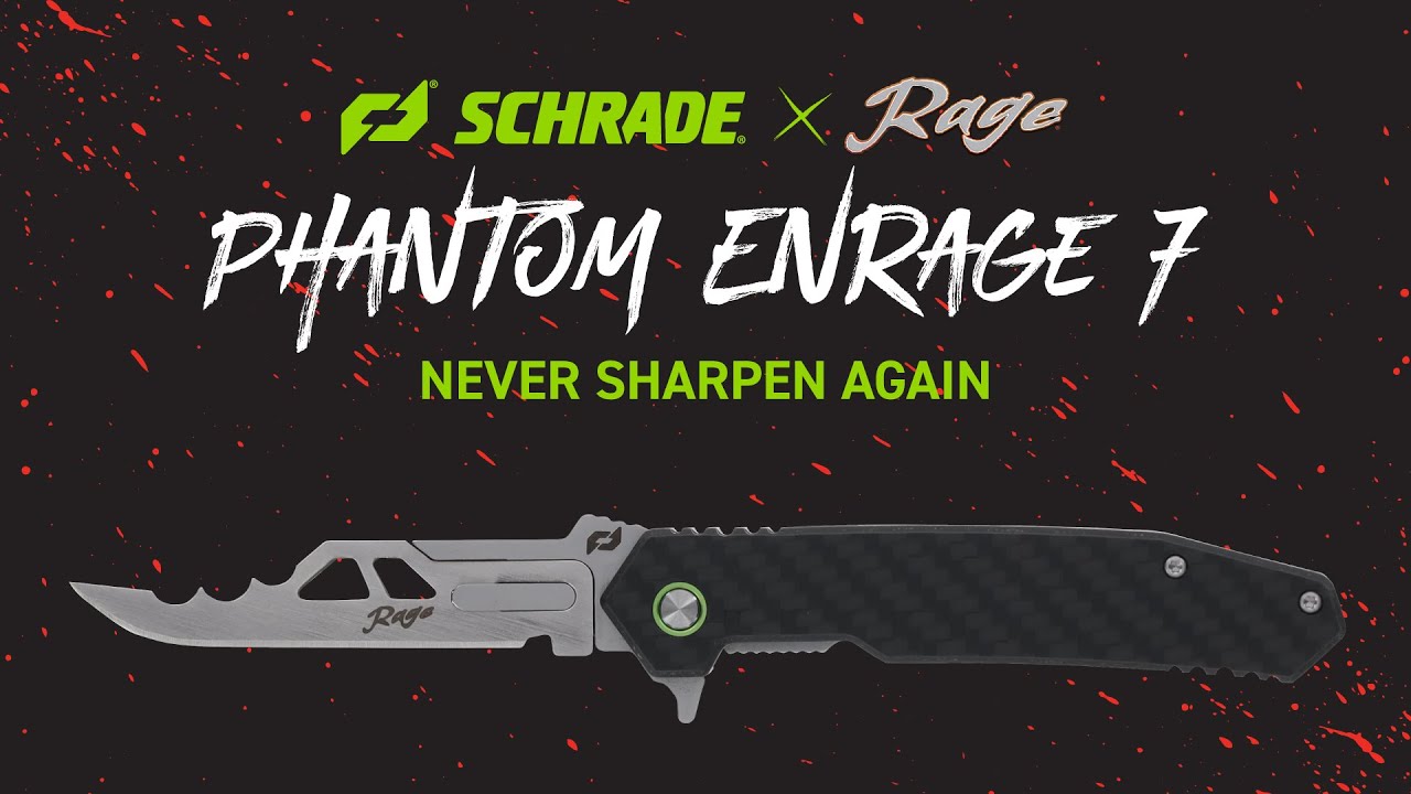 Phantom Enrage 7 Makes Replaceable Blade Knives Perfect for Everyday Carry | Never Sharpen Again