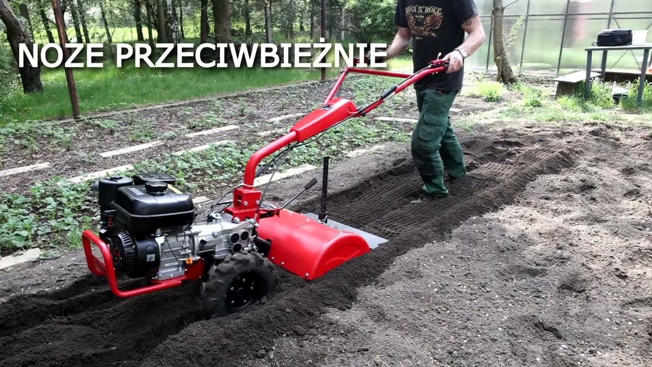 Koła stalowe vs gumowe Praca glebogryzarką Faworyt WGT54-212