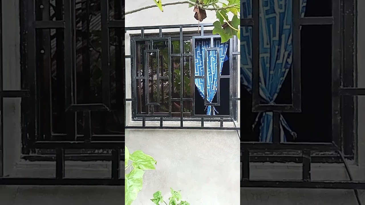 Idea simple modern window grill design #shortvideo  #design