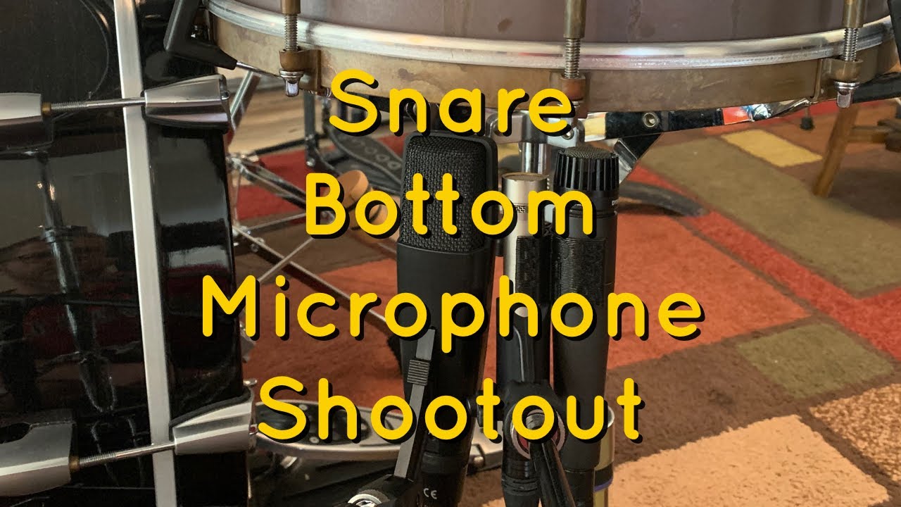 Snare Bottom Microphone Shootout (NT5, MD421, SM57)
