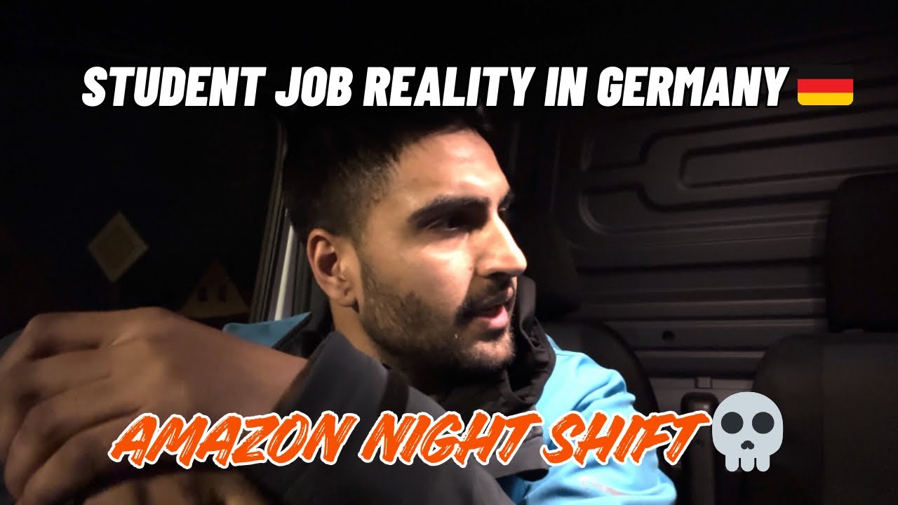 Night Delivery in Berlin 😨 | Amazon Job After Midnight | Reality of Student Life in Germany 🇩🇪 
