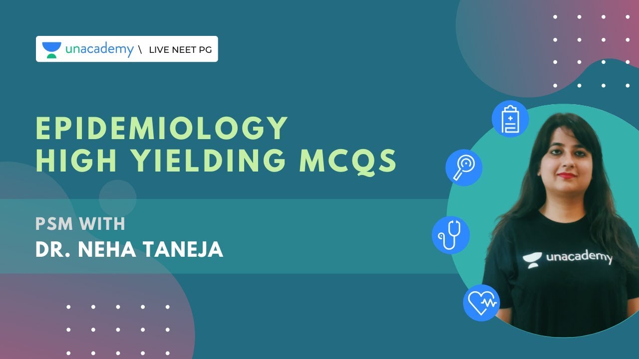 PSM | Epidemiology high yielding MCQs | Dr. Neha Taneja