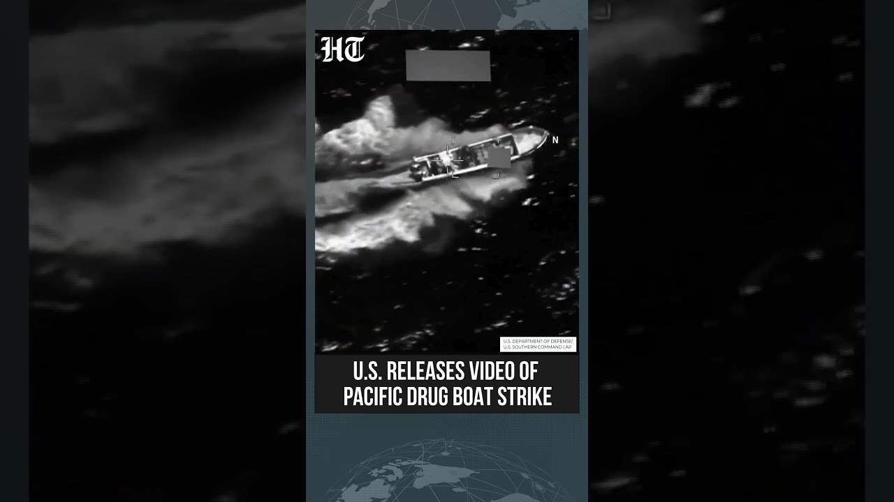 US Military Releases Footage of Strike on Suspected Drug Vessel in Eastern Pacific