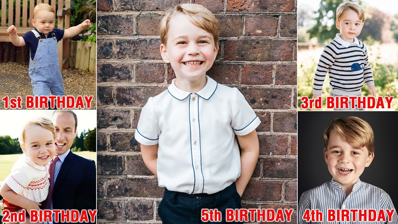 Charming new portrait of Prince George was released yesterday by Wills & Kate to mark his big day