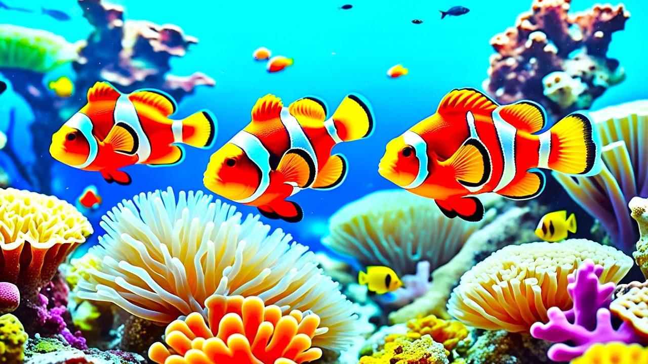 The Best 4K Aquarium - Explore the Stunning World of Sea Jellyfish and Beautiful Coral Reef Fish. #8