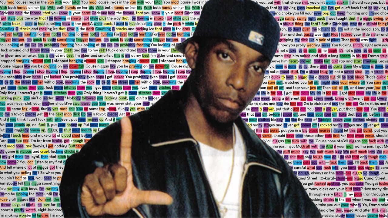 Big L - '98 Freestyle | Rhymes Highlighted