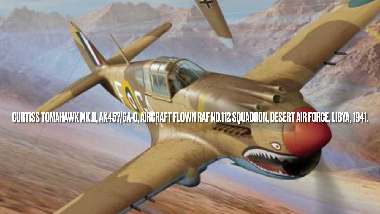 Curtiss P40 Tomahawk MK2 AIRFIX 1/48