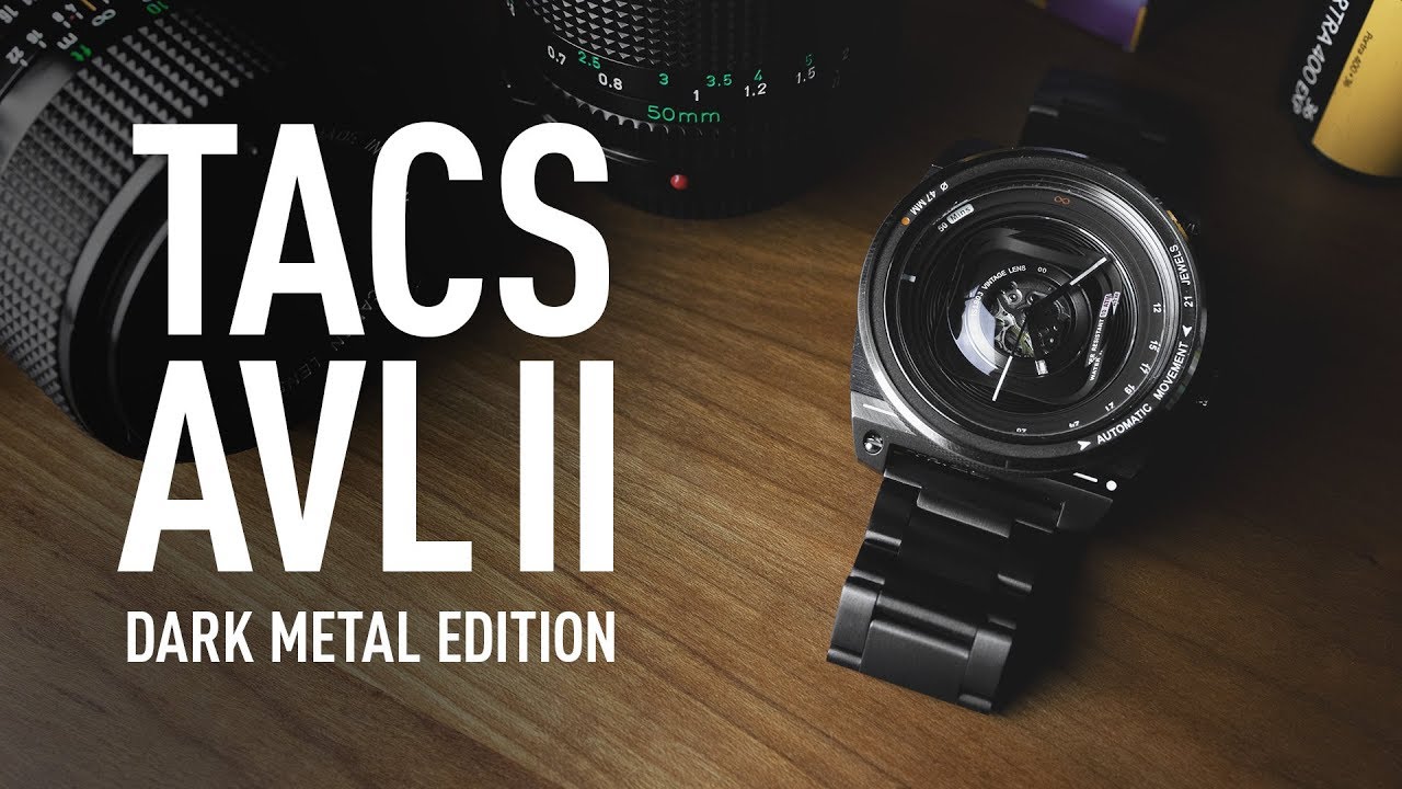 TACS AVL II Dark Metal Edition - Watch for Photographers