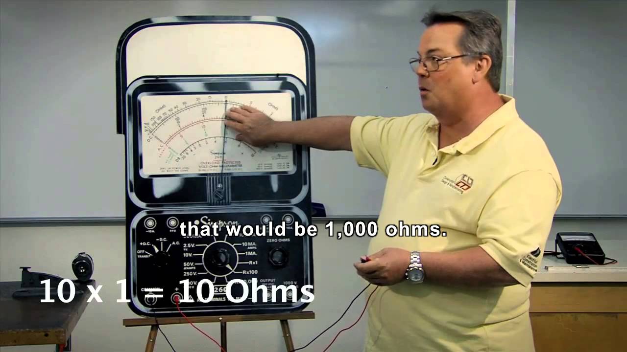 01 Reading an Analog Meter