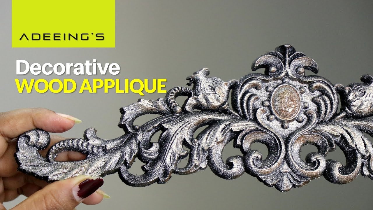 Beautifully Designed Wood Panel (Applique) for Home Decor