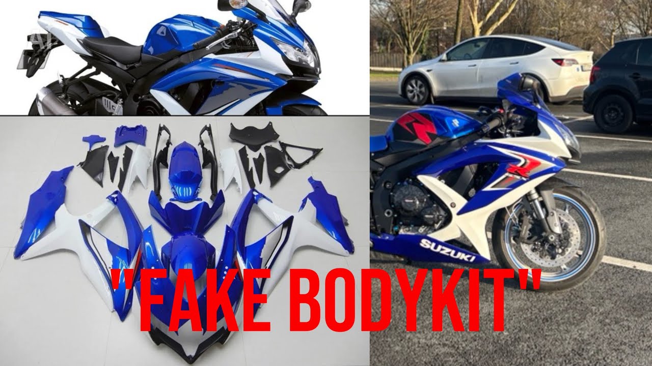AliExpress Bodykit an der GSX-R 600 K9 – Taugt das wirklich?
