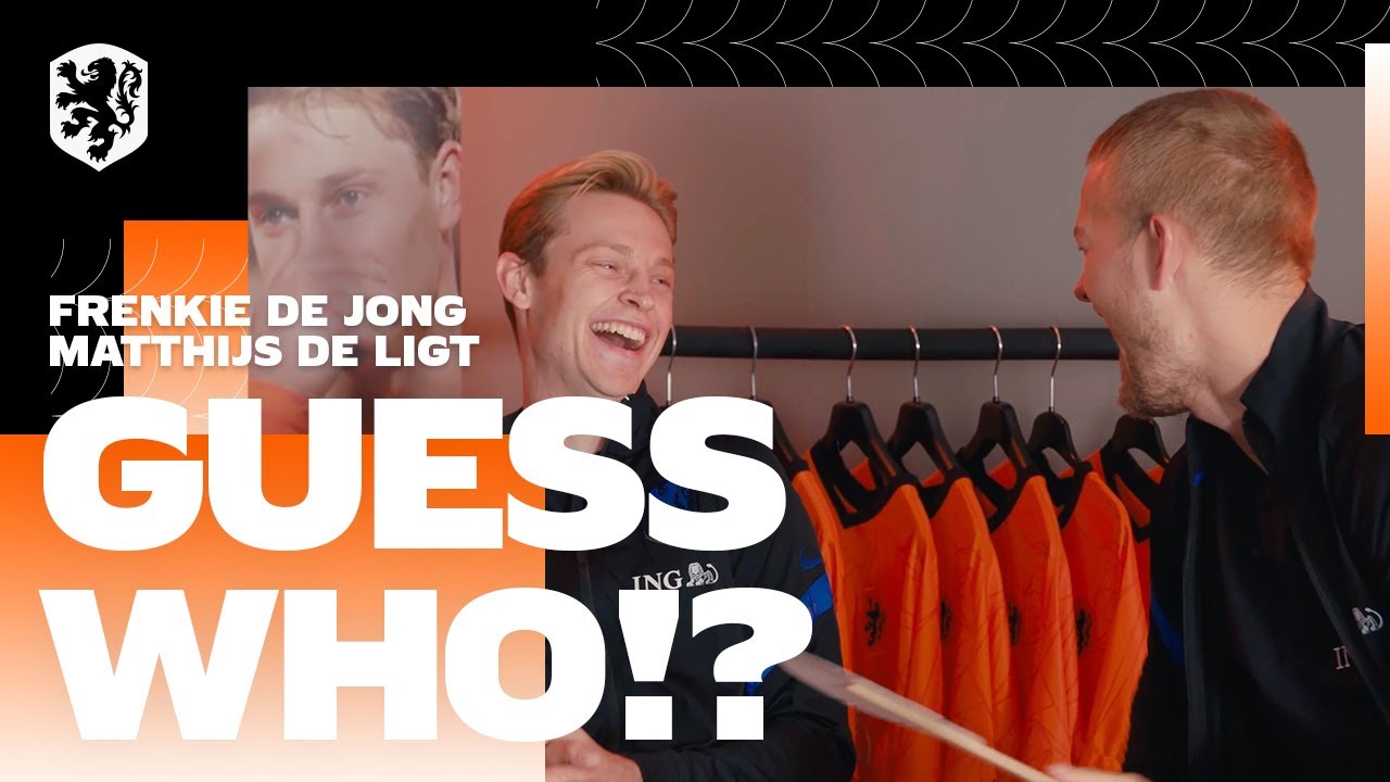 🤔 𝗚𝗨𝗘𝗦𝗦 𝗪𝗛𝗢!? #1 | Frenkie de Jong & Matthijs de Ligt