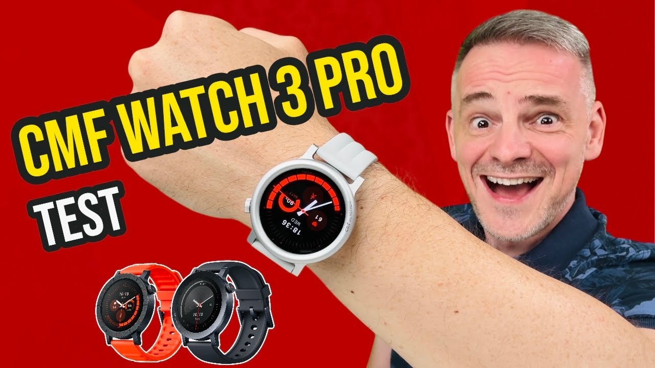 Levné chytré hodinky? CMF Watch 3 Pro (by Nothing)