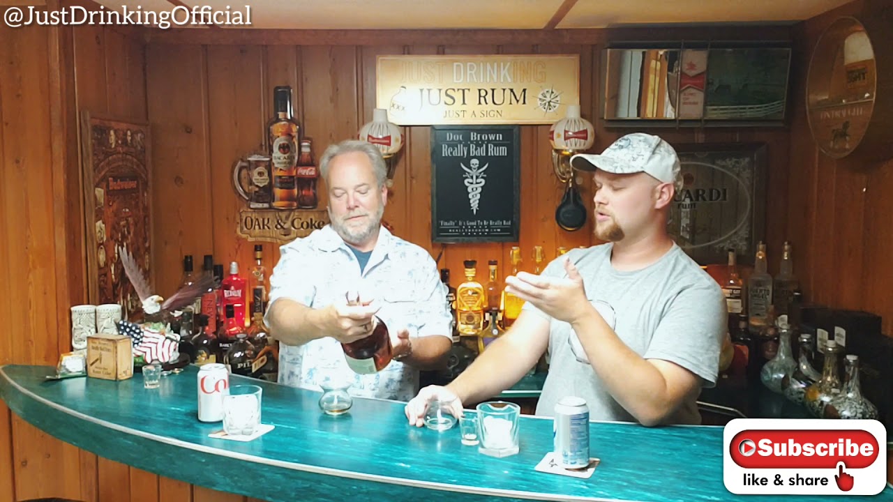 Frigate Reserve 21 year Aged Rum Review- Just Drinking- Robert & Roger
