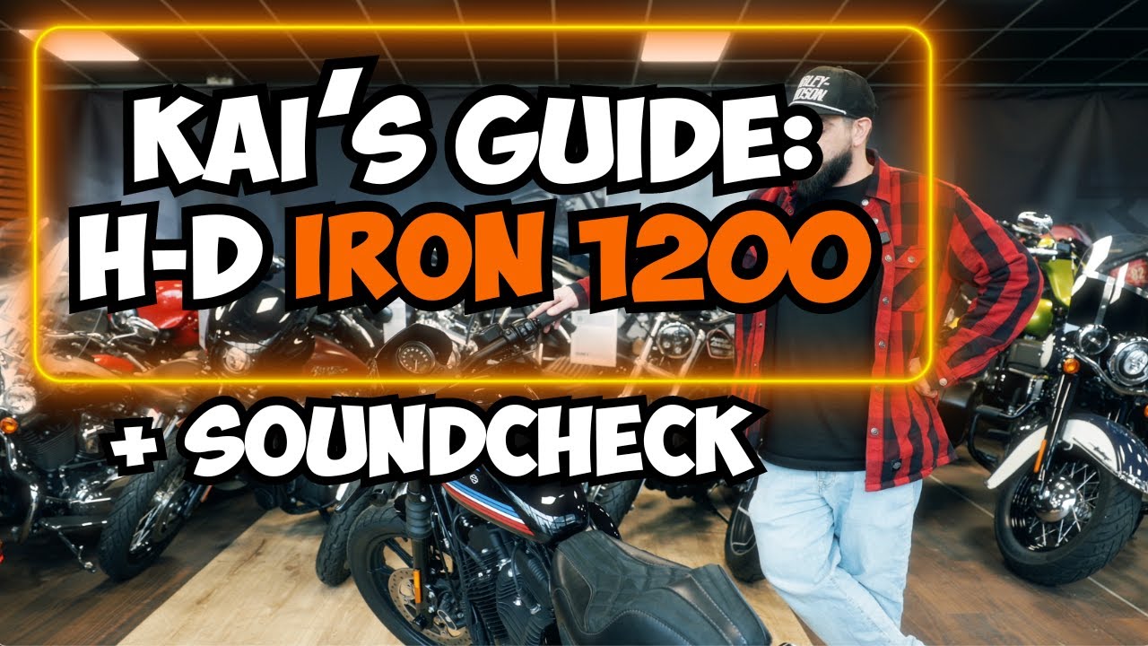 Kai's Guide : Sportster Iron 1200 mit Jekill & Hyde
