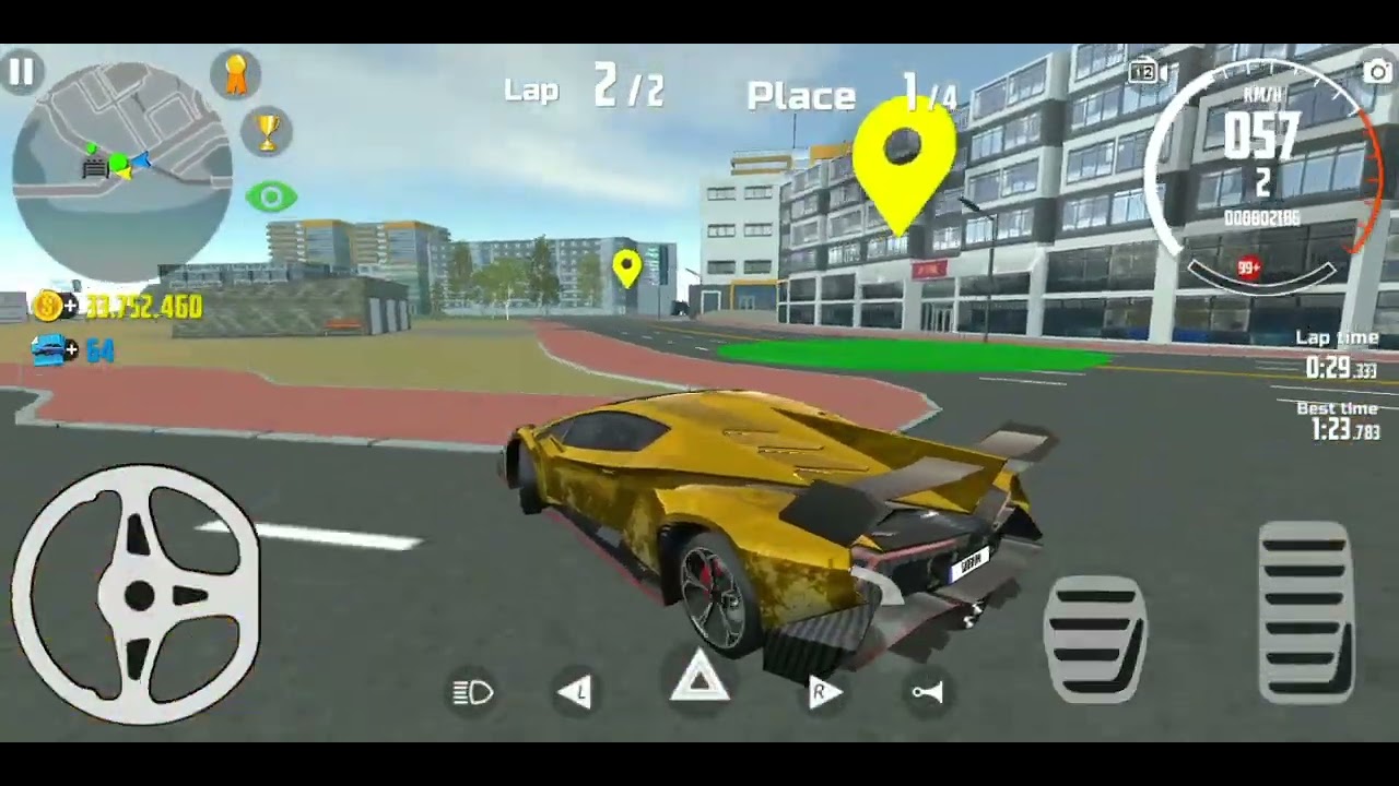 The Outskirts race | lamborghini Veneno(Verena)|Car simulator 2
