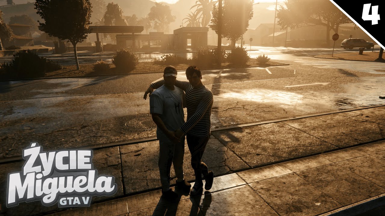 GTA V ZYCIE MIGUELA #4 BRAT PRZYJECHAL