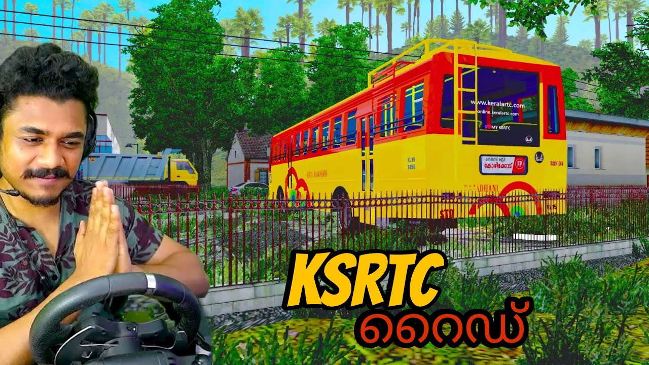 KSRTC RARE RAJADHANI BUS റൈഡ് BUS SIMULATOR 😮 Maalbro Gaming