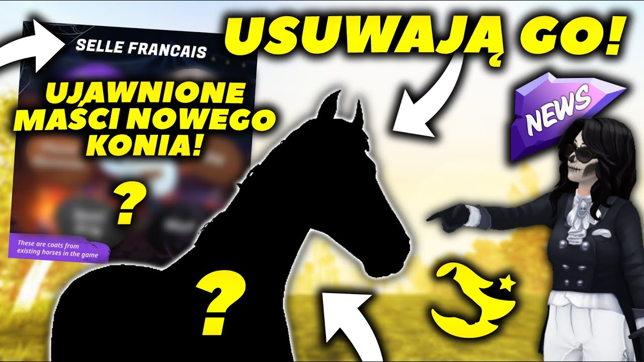 SPIESZ SIĘ! USUWAJĄ TE KONIE! 🐴😱 ZNAMY MAŚCI SELLE FRANCAIS! 🤩 [SSO NEWS]
