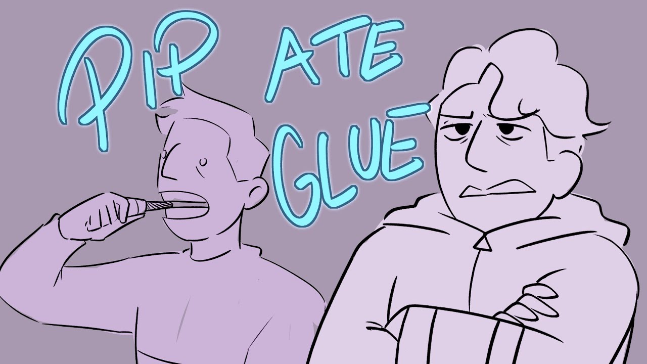 That Time Phil Ate Glue | Dan and Phil ANIMATIC