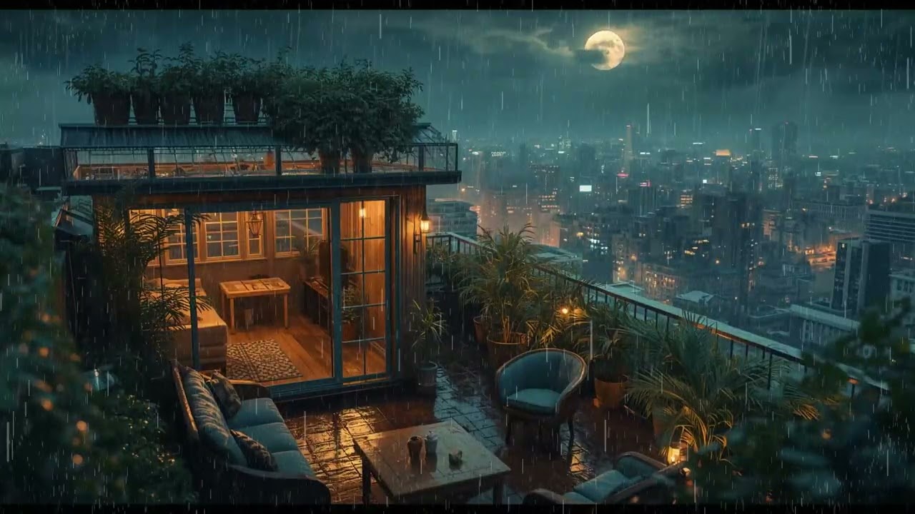 Studying While the City Sleeps 🌧️ Lofi