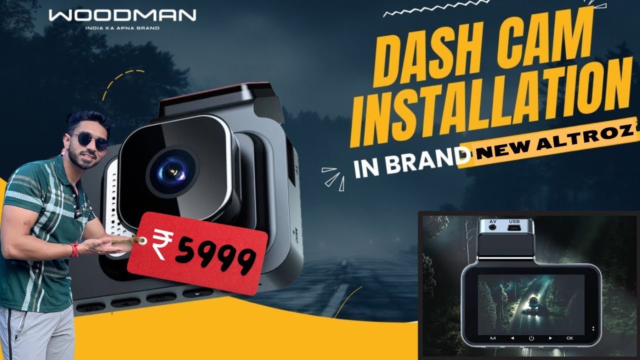 WOODMAN Dual Dashcam | Car Dash Camera Detailed Review | 2.5K & Night Vision | Best Dash Cam in 2024