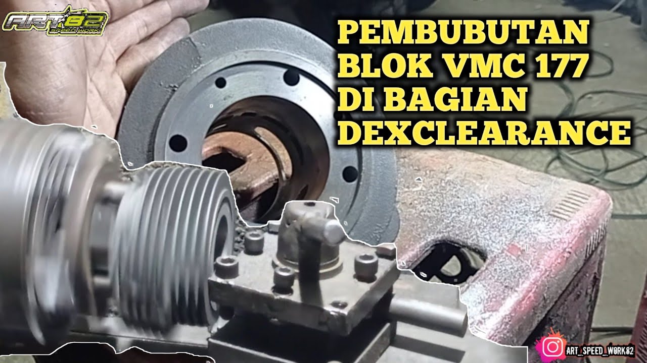MENENTUKAN GAP TMA TMB BLOK VMC 177 YG SULIT PRESISI DENGAN BIBIR PISTON‼️